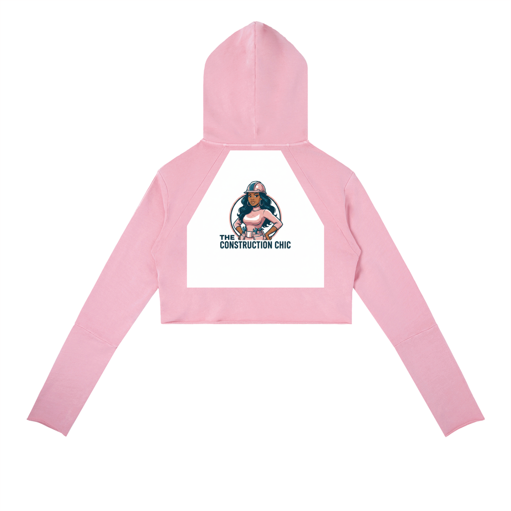 Vintage Washed Raw Edge Hoodie